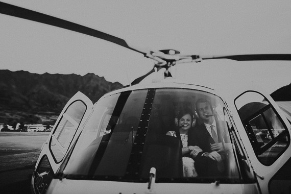 New Zealand mountaintop elopement