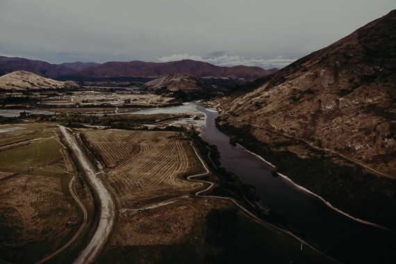 New Zealand mountaintop elopement