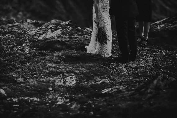 New Zealand mountaintop elopement
