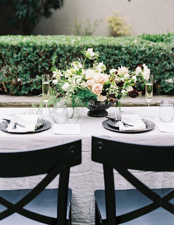 Organic garden wedding inspiration