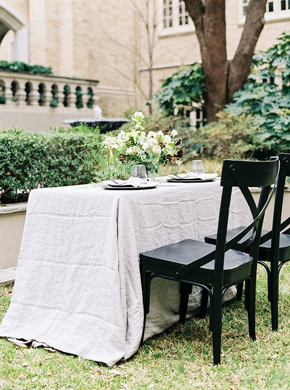 Organic garden wedding inspiration