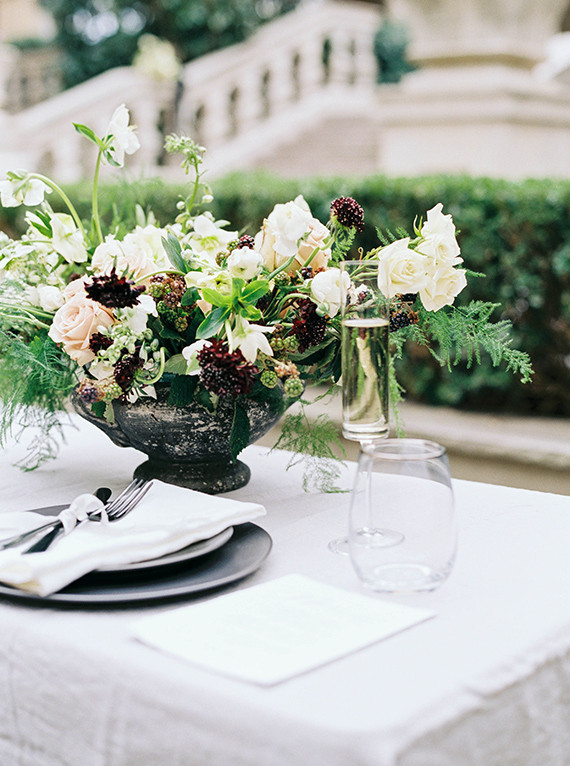 Organic garden wedding inspiration