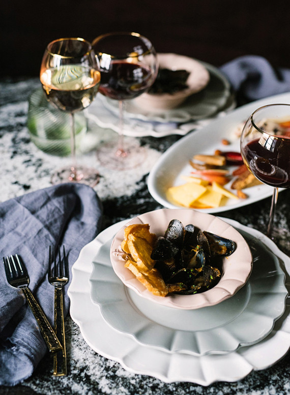 Dramatic floral wedding inspiration