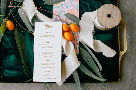 Garden inspired bridal shower