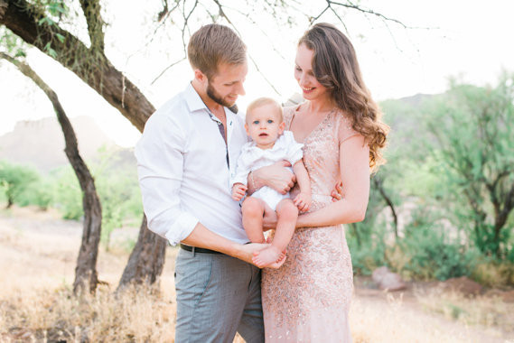 Desert family photos