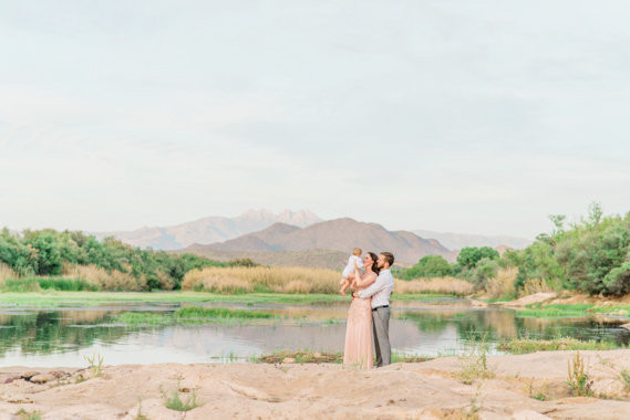 Desert family photos