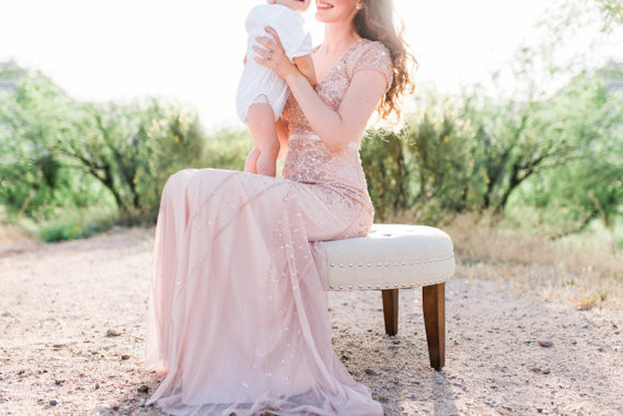 Desert family photos