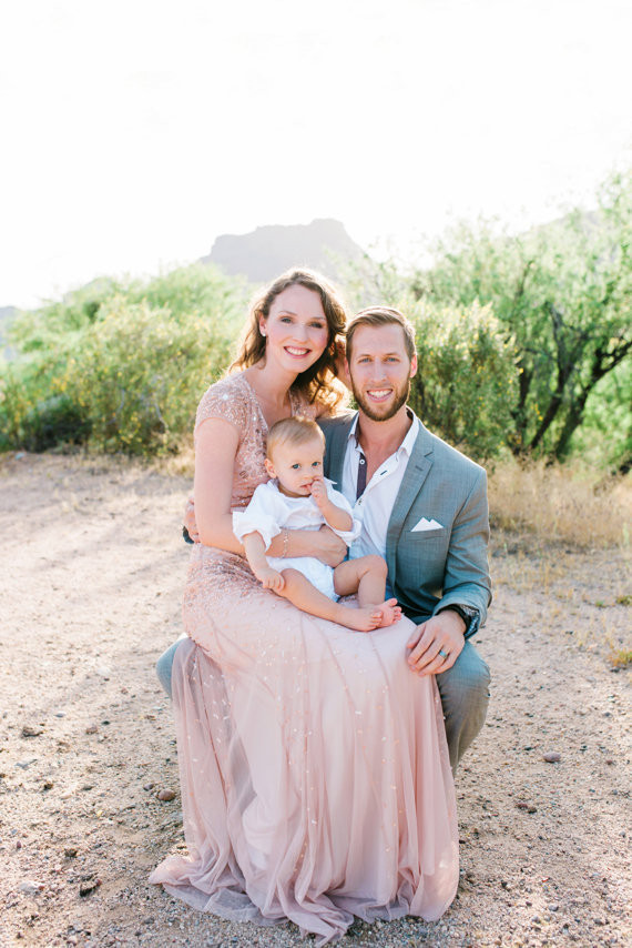 Desert family photos