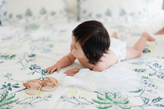 Floral baby girl party