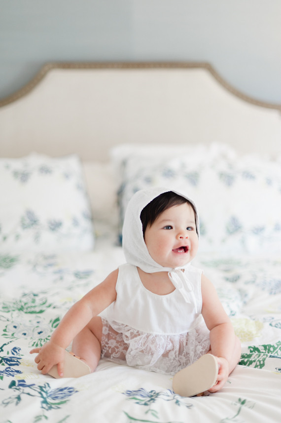 Floral baby girl party