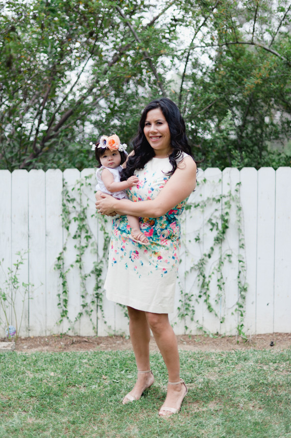 Floral baby girl party