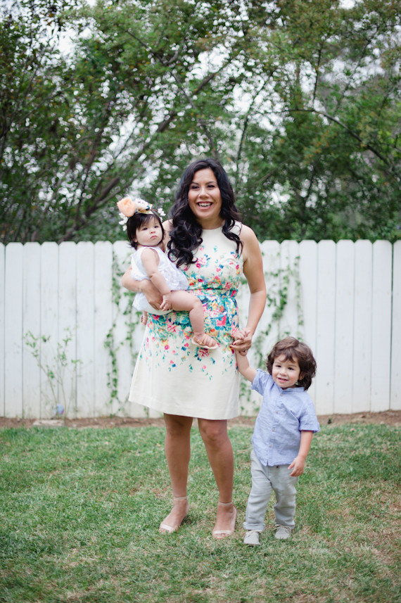 Floral baby girl party