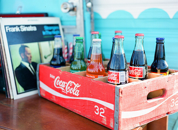 Vintage coke crate