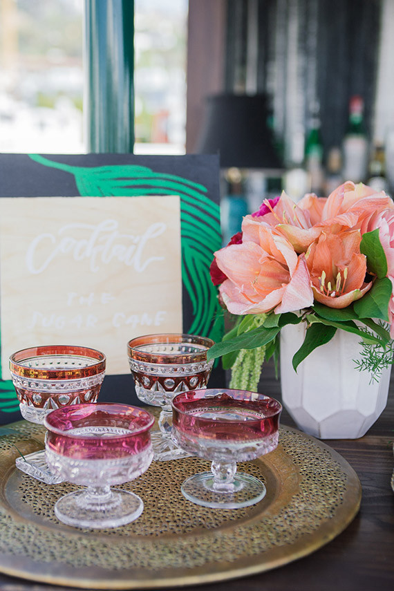 Aloha themed bridal shower