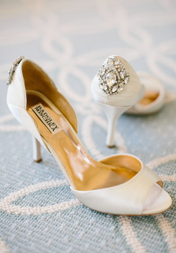 Badgley Mischka wedding shoes