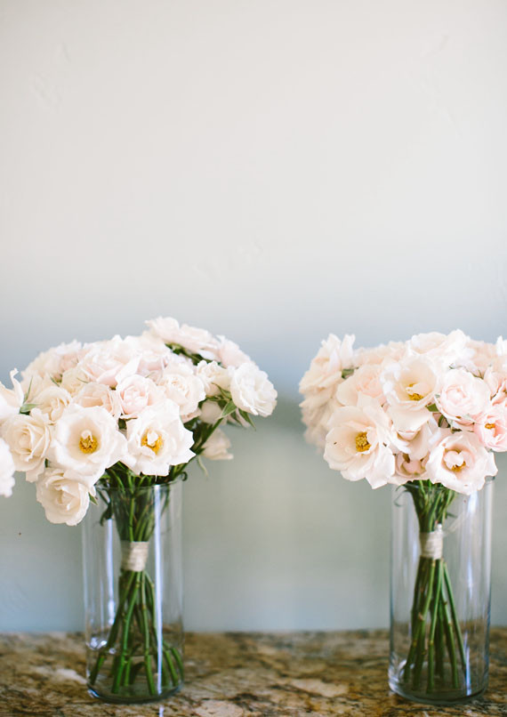 Blush pink rose bouquet