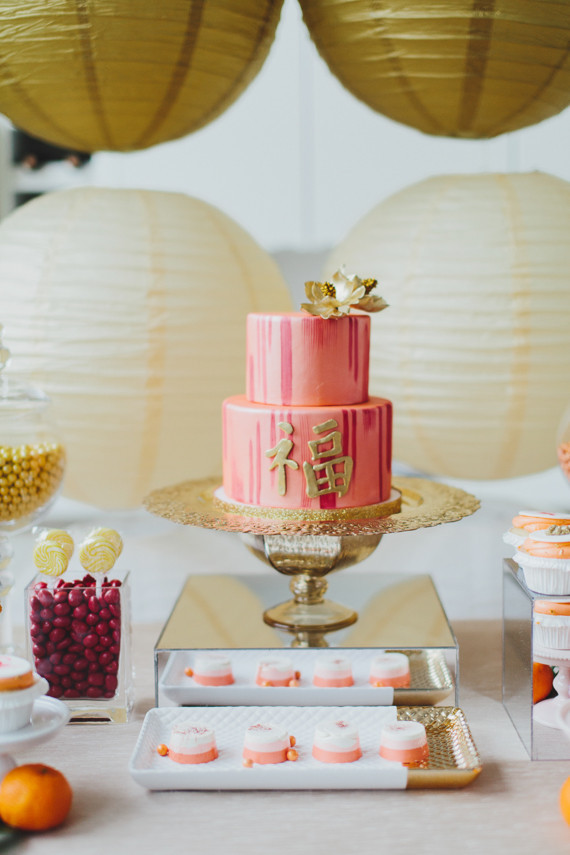 Chinese New Year dessert table Inspiration