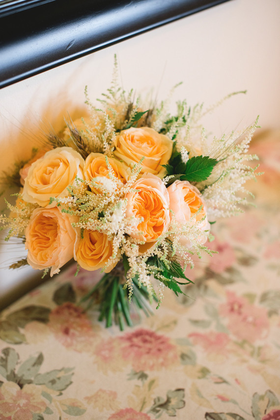 Intimate Garden Wedding Bouquets