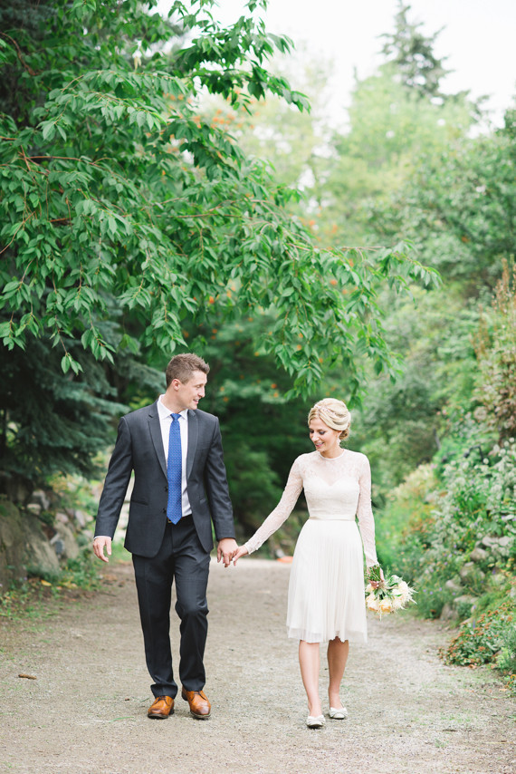 Intimate Garden Wedding