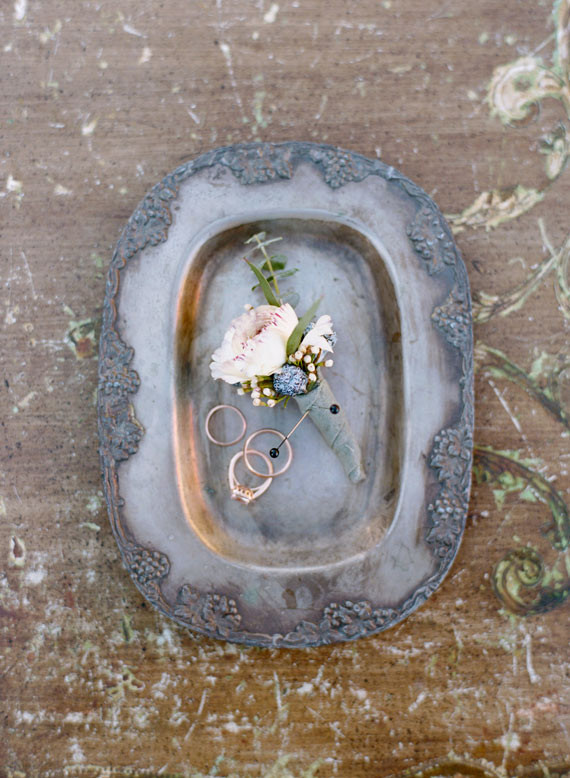 Vintage Wedding Boutonniere