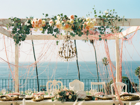 Nautical wedding decor