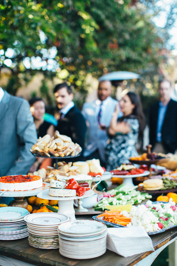 Wedding food station