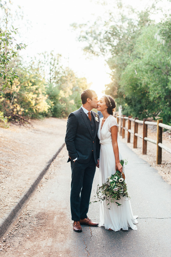Ojai Rancho Inn Wedding Portrait