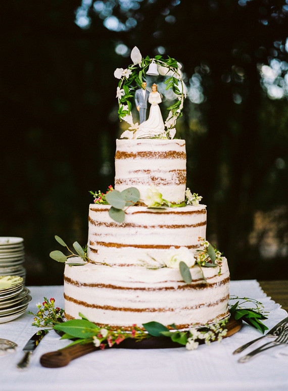 Naked Wedding Cake