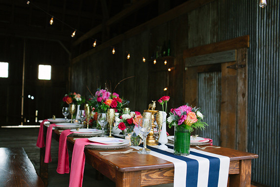 Floral Farm Wedding Tablescape
