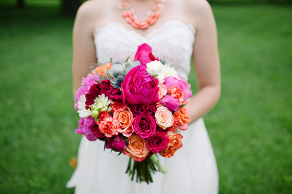 Bright pink bouquet