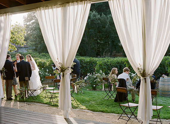 California vineyard wedding