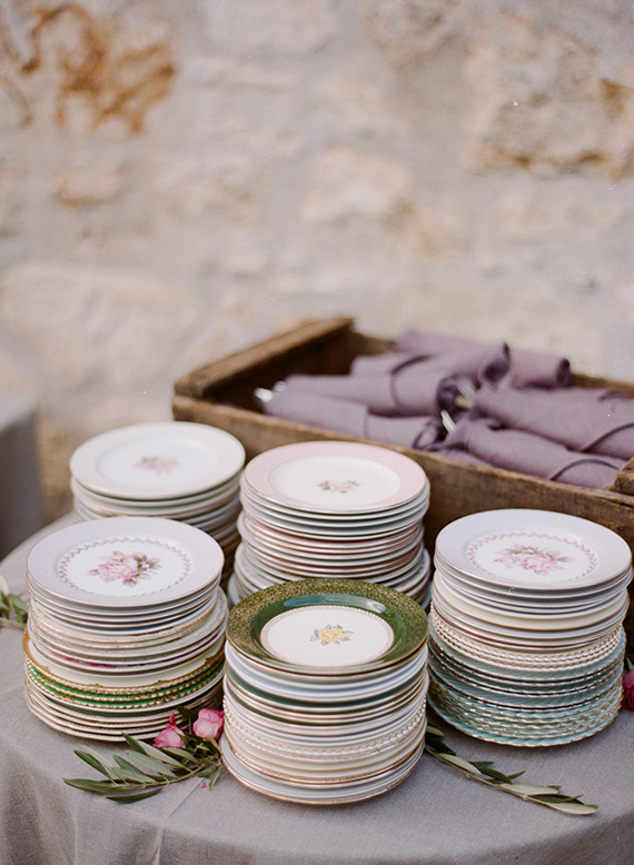 Vintage plates