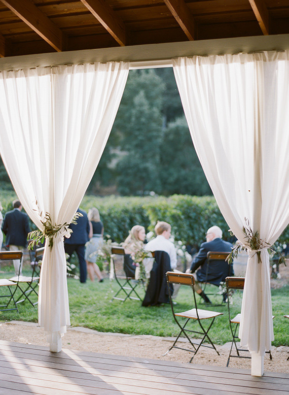 California vineyard wedding
