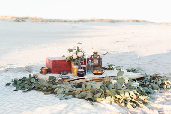 Beach picnic