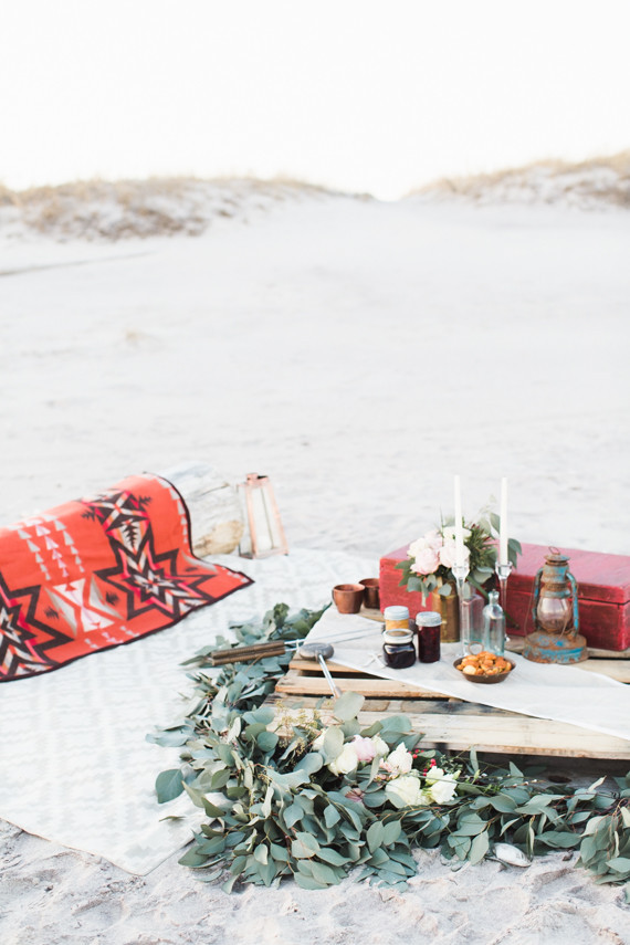 Beach picnic