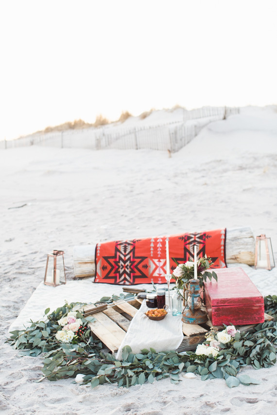Beach picnic
