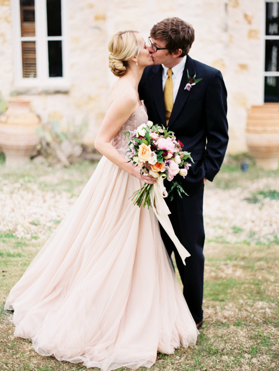 Spring garden editorial portrait