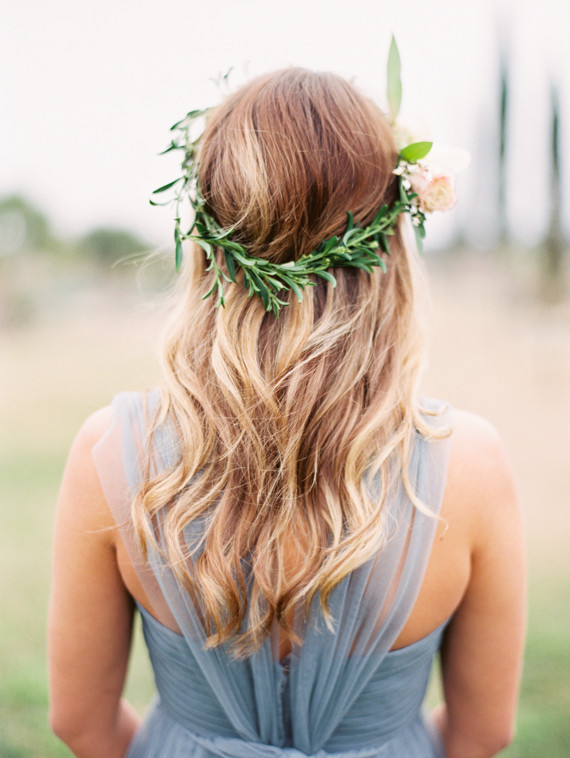 Flower crown hairstyles