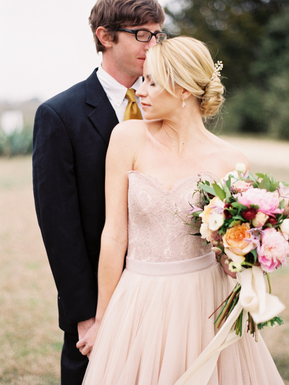 Spring garden editorial portrait