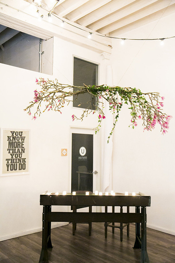 Overhead florals