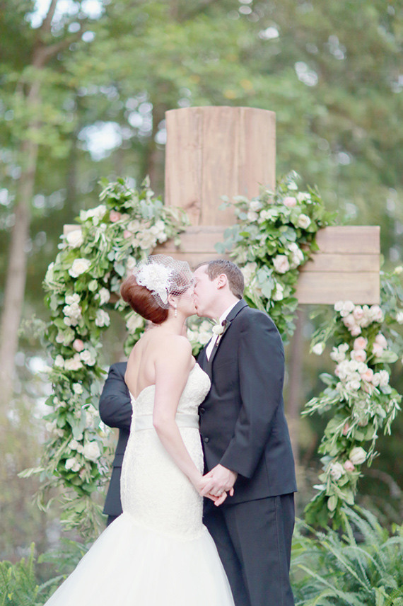 Romantic Alabama wedding portrait