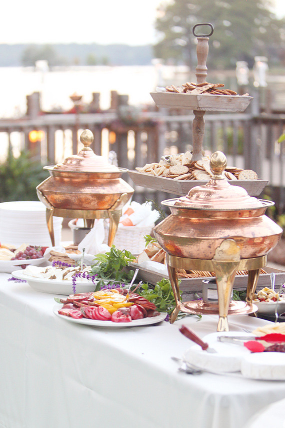 Wedding food and drink