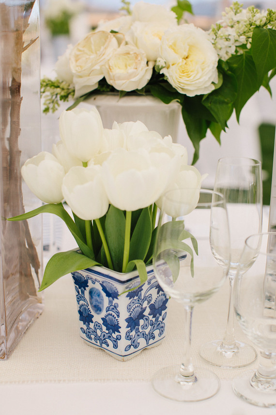 White tulips
