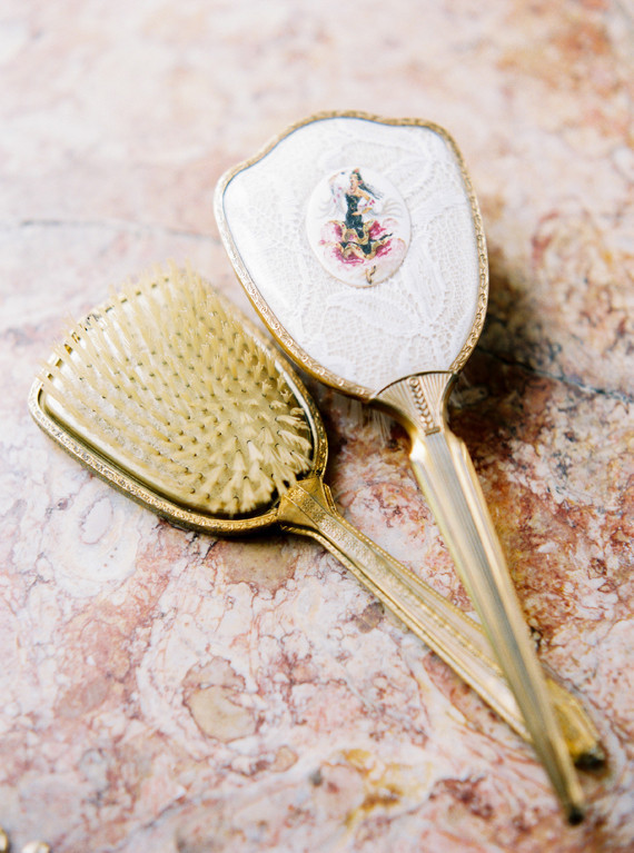 Vintage hairbrush