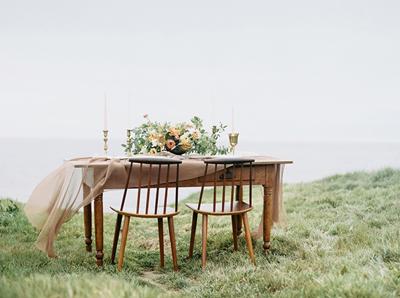 Organic coastal wedding inspiration