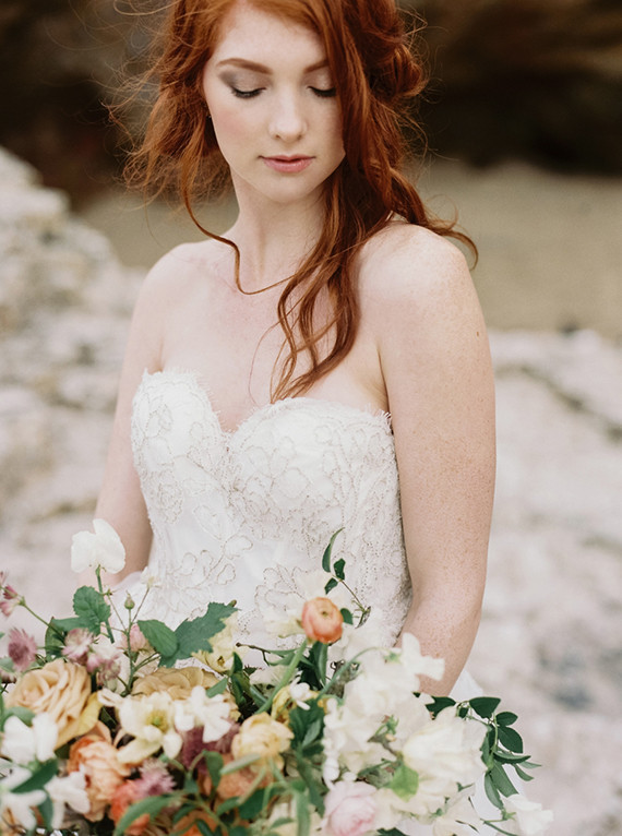 Lace Sarah Seven wedding dress