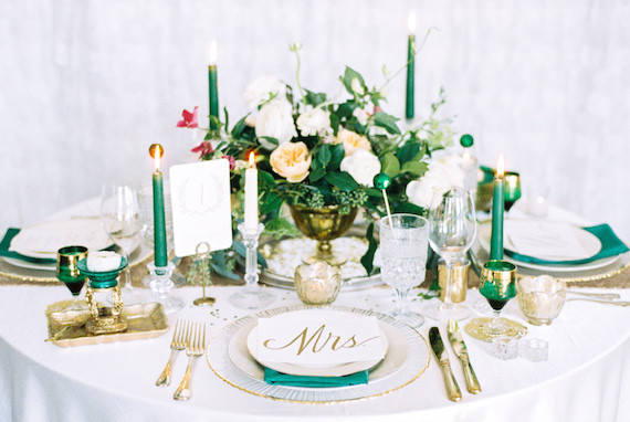 St. Patrick's Day tablescape