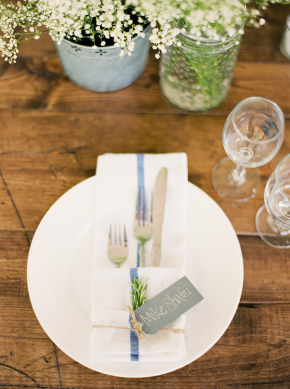Elegant place setting Inspiration