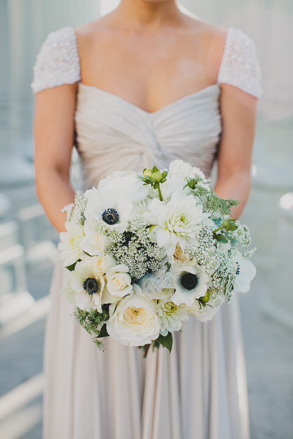 White bouquets
