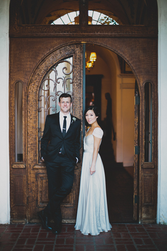 Carondelet House wedding portrait